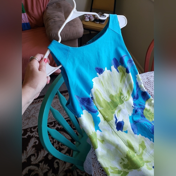 NWOT  Vincent Van Gogh cocktail dress - Picture 3 of 16